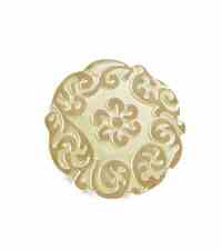 13232 Coin Mediterranean Lucite Bead - E.H. ASHLEY & CO., INC.